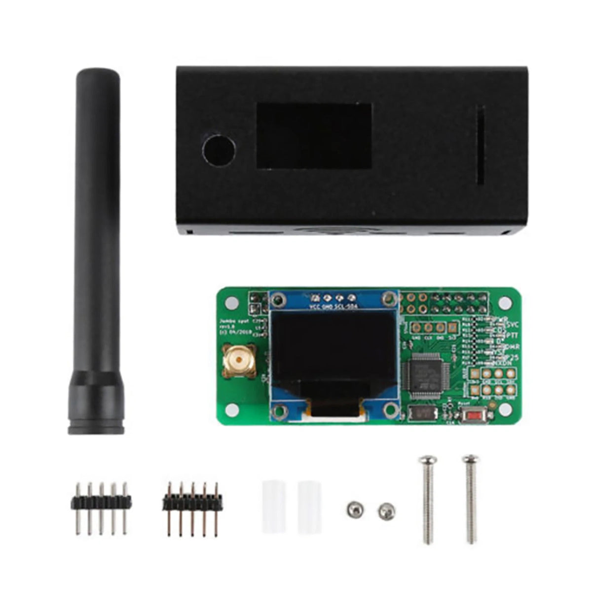 UHF VHF MMDVM Hotspot Board Kit for Raspberry Pi Zero 3B (DMR P25 YSF DSTAR)