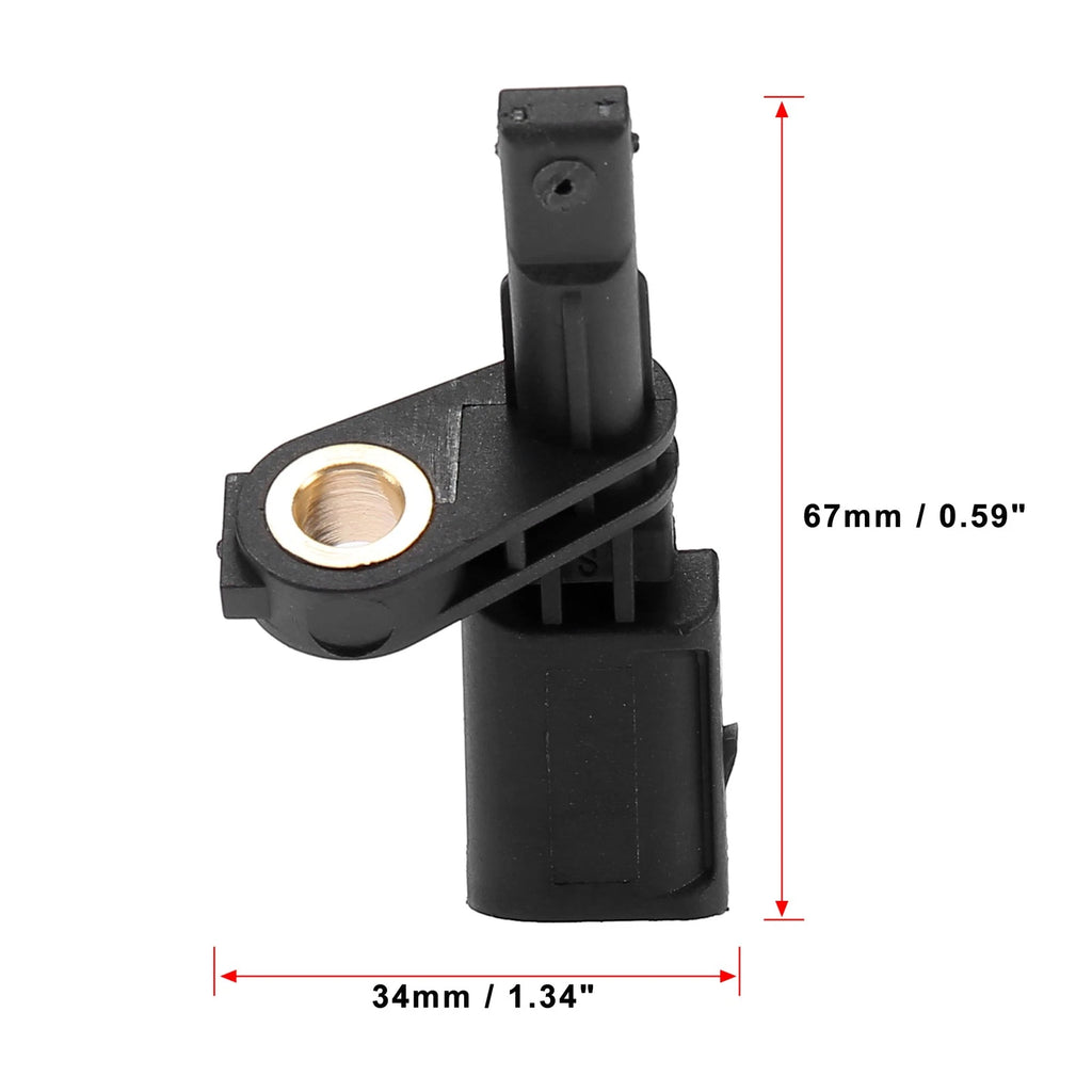 Front Right ABS Wheel Speed Sensor for Volkswagen Tiguan Golf (2010–2021)