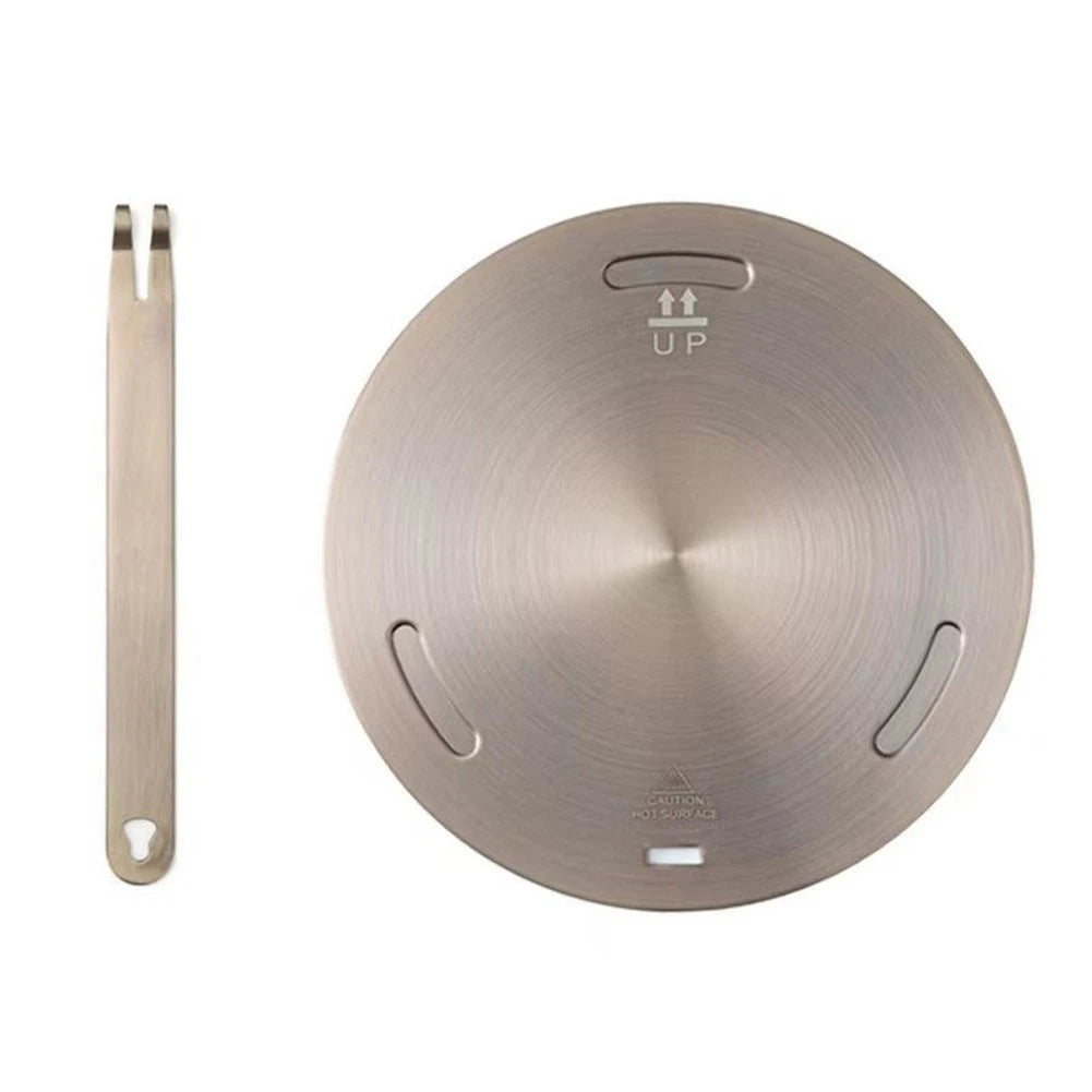 Set of 4 Stainless Steel Heat Diffusers for Induction Cooktop (16cm-28cm)