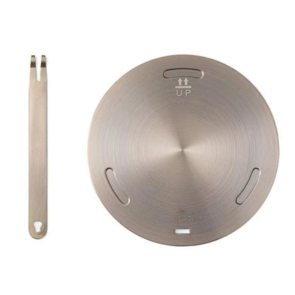 Set of 4 Stainless Steel Heat Diffusers for Induction Cooktop (16cm-28cm)