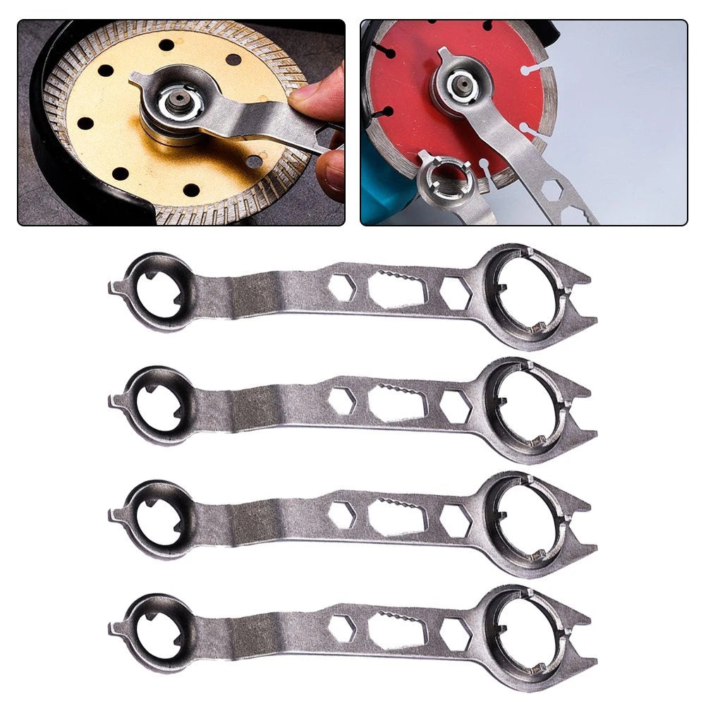 4PCS Wrench Set for Angle Grinder Flange Nut (Efficient Disassembly Tool)