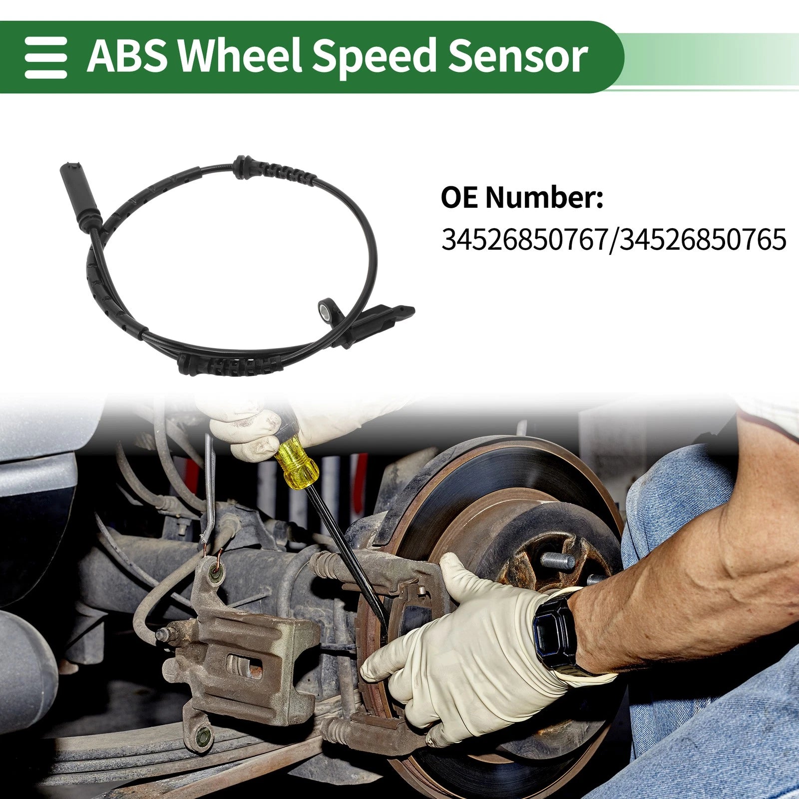 ABS Wheel Speed Sensor Replacement for BMW X2 F39 (2017–2018)