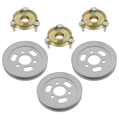 Deck Spindle Pulleys and Hubs with Studs for Toro GrandStand (2010–2010)
