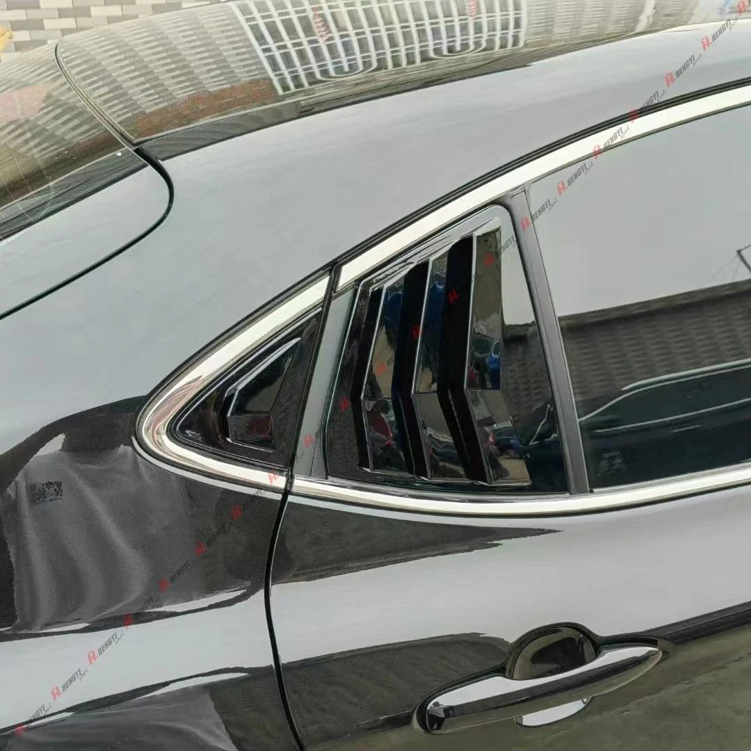 Matte Black Rear Window Vent Louver Cover for Toyota Camry (2025+)