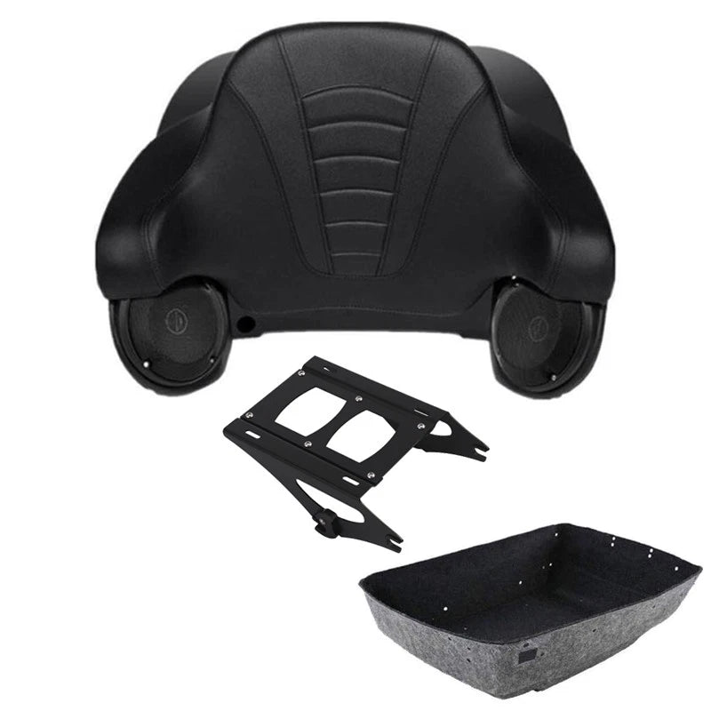 Trunk Rack Backrest Speakers Mount for Harley CVO Road Glide (2014–2026)
