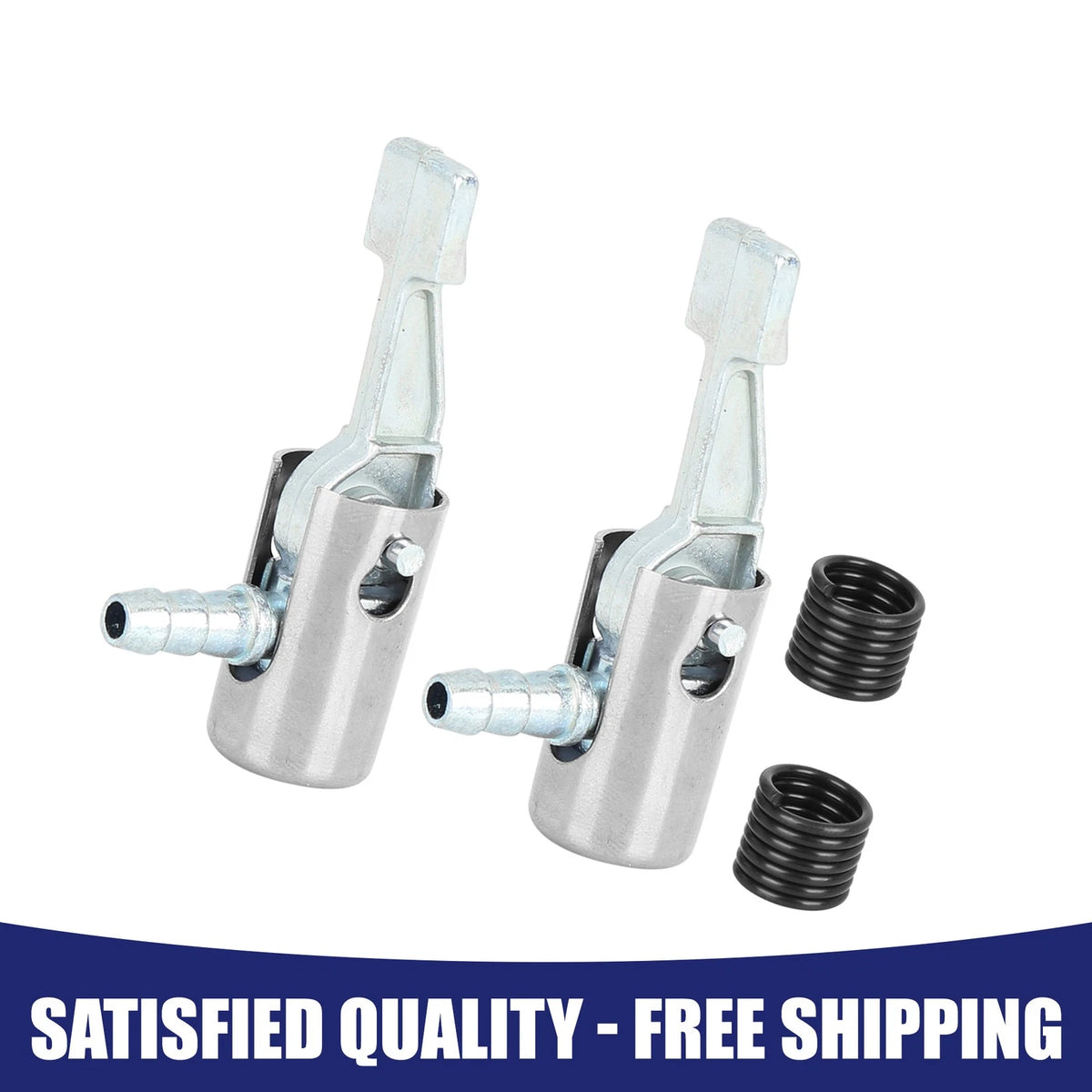 Tire Valve Adapter Locking Air Chuck 6mm for Universal Car Bike (Universal)