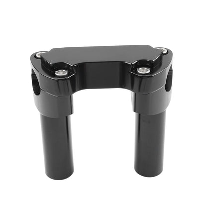 4" Handlebar Risers Top Clamp for Harley Sportster Dyna Softail