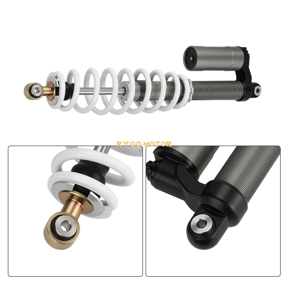 Set of 2 Rear Air Shock Absorbers for Polaris RZR S 800 EFI (2009–2012)