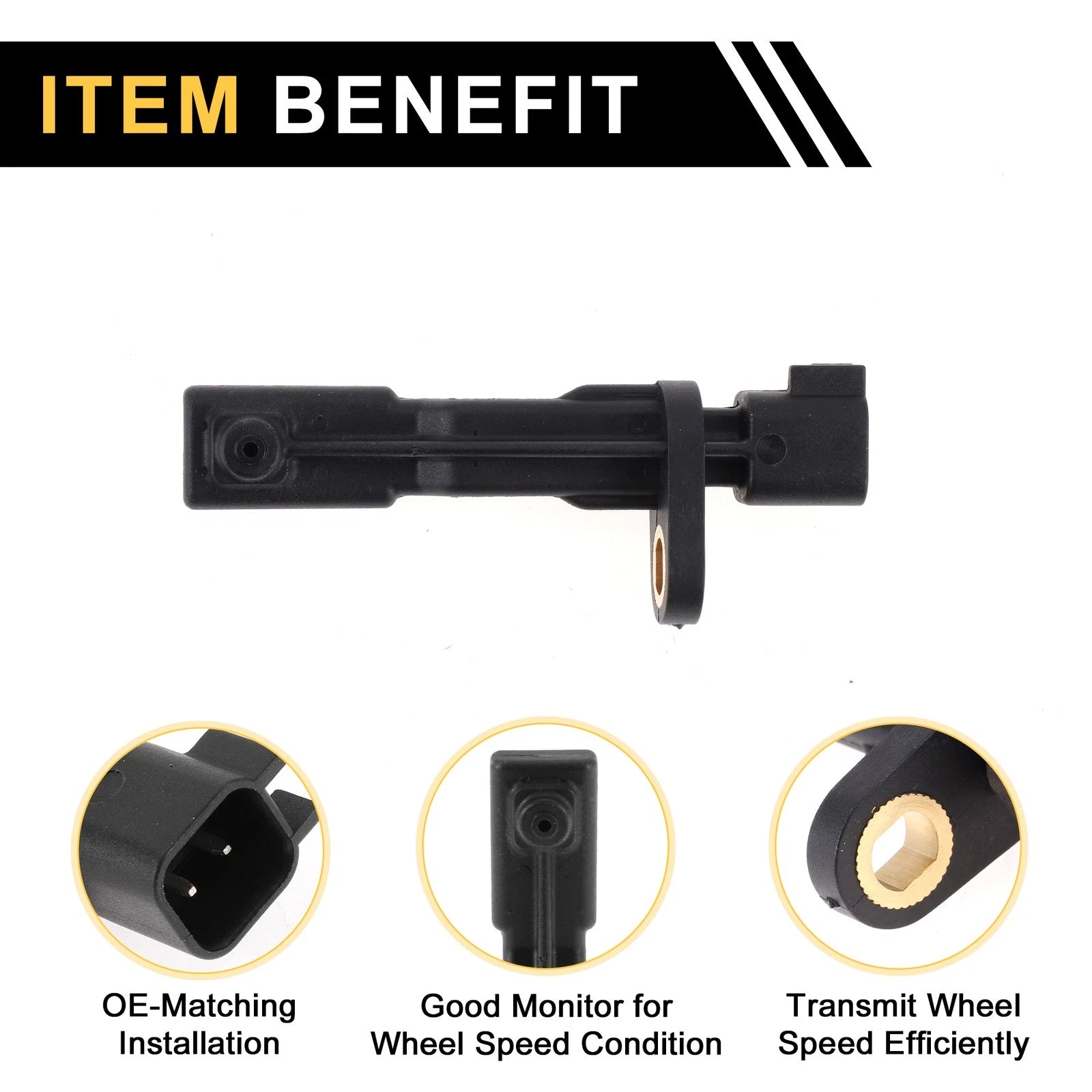 ABS Wheel Speed Sensor No. 52125003AA for Jeep Wrangler (2009–2017)