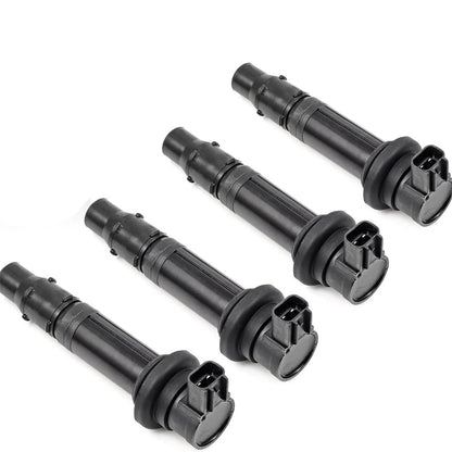 4x Ignition Coil & Spark Plugs For Yamaha V-Max 1700 2009-2020 YZF-R1 2002-2006
