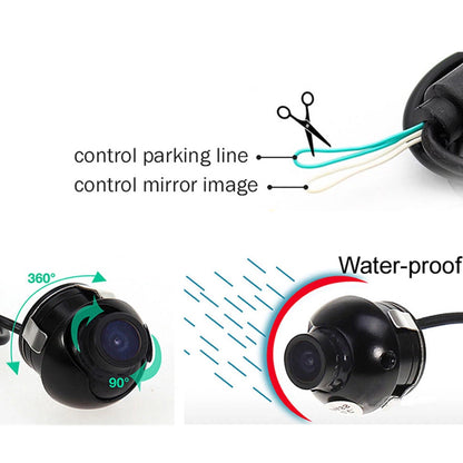 Car 170° Reverse Camera Waterproof Rear View Backup Parking Cam HD Night Vision