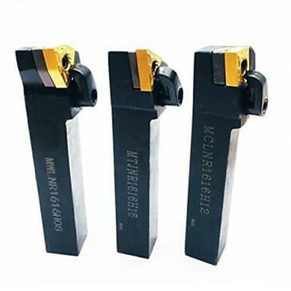Turning Tool Holder Excircle Indexable Bit Set for MTJNR1616H16 MWLNR1616H08