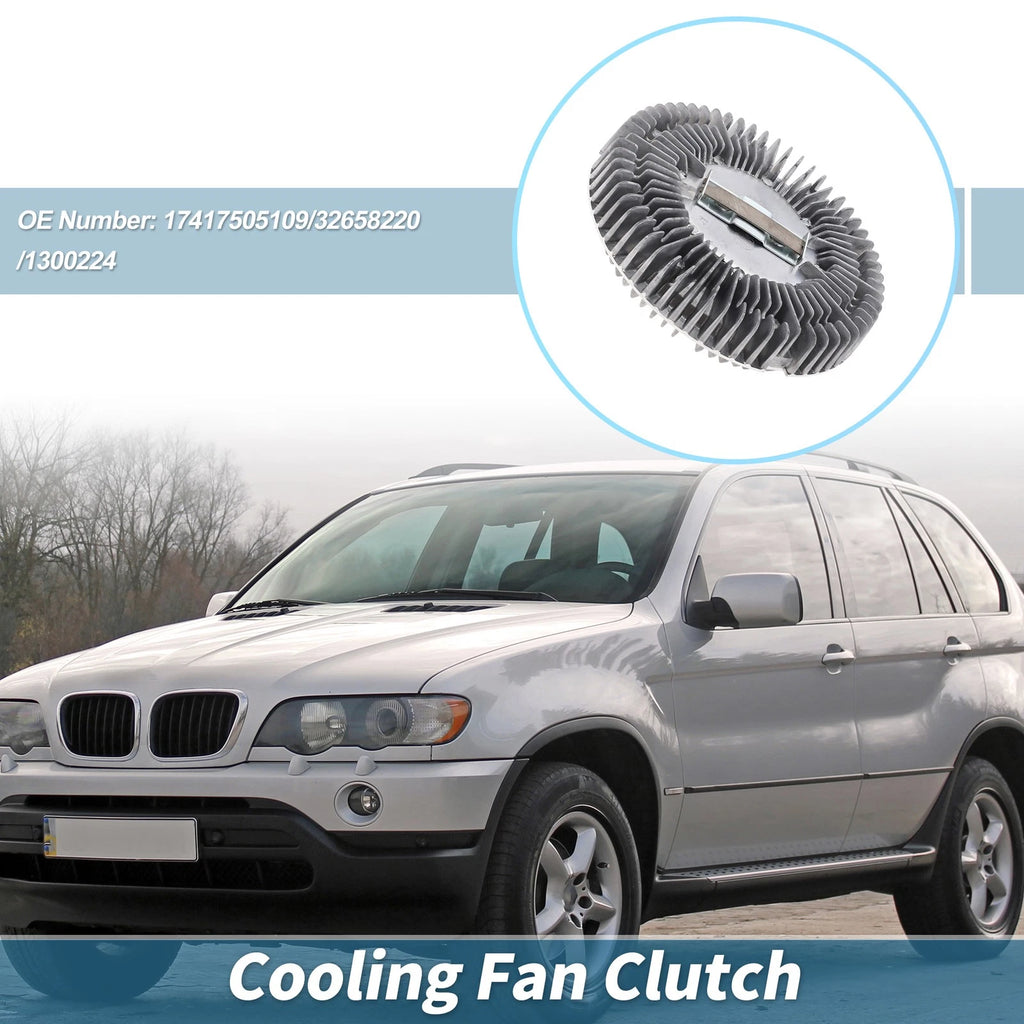 Engine Cooling Fan Clutch Replacement for BMW 745i V8 4.4L (2002–2005)