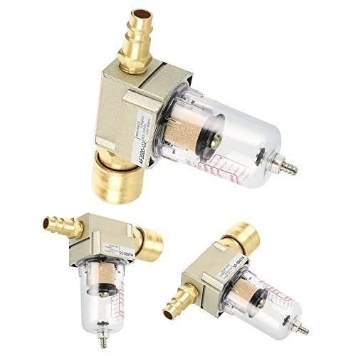 1/4 Inch Thread Compressed Air Filter Separator with Mounting Bracket Kit