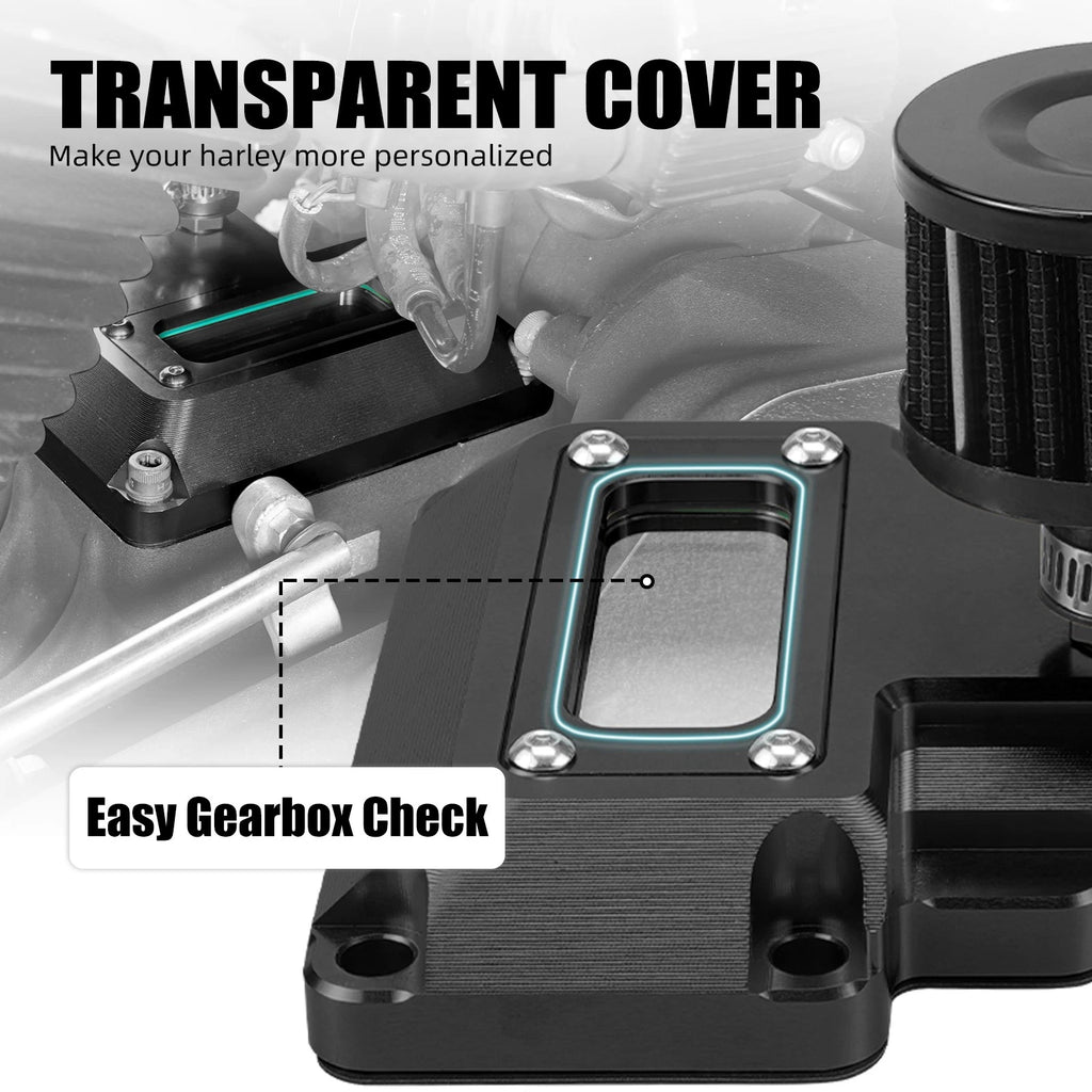 Vented Transmission Top Cover for Harley Softail Standard FXST (2006–2011)