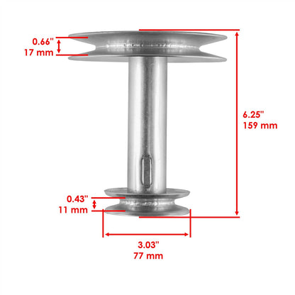 Drive Pulley Replacement for John Deere LT180 Lawn Tractor (1995–2006)