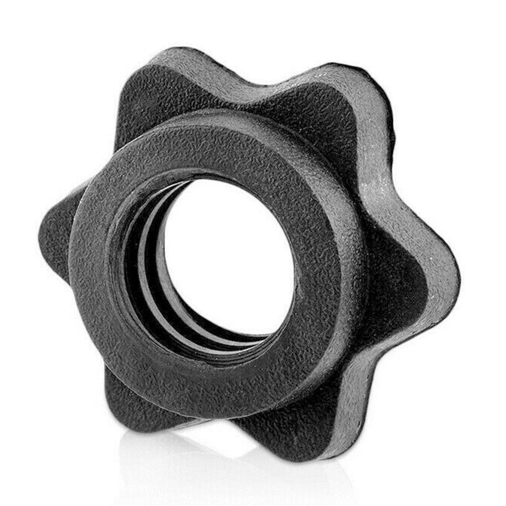 Hexagonal Nut Barbell Bar Clips for Universal Fit (2010–2023)