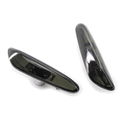 2X Gray Side Marker Light Turn Signal Lamp for BMW E46 4DR (2002–2005)