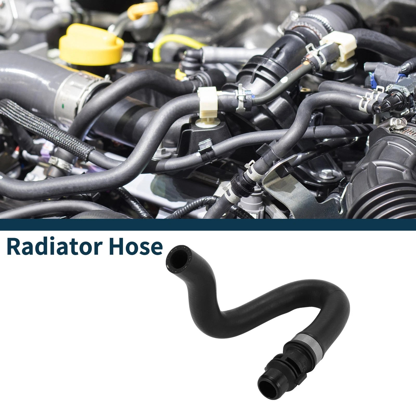Radiator Hose Replacement for BMW 5 Series (2001–2010) Installed on Coolant Pipe