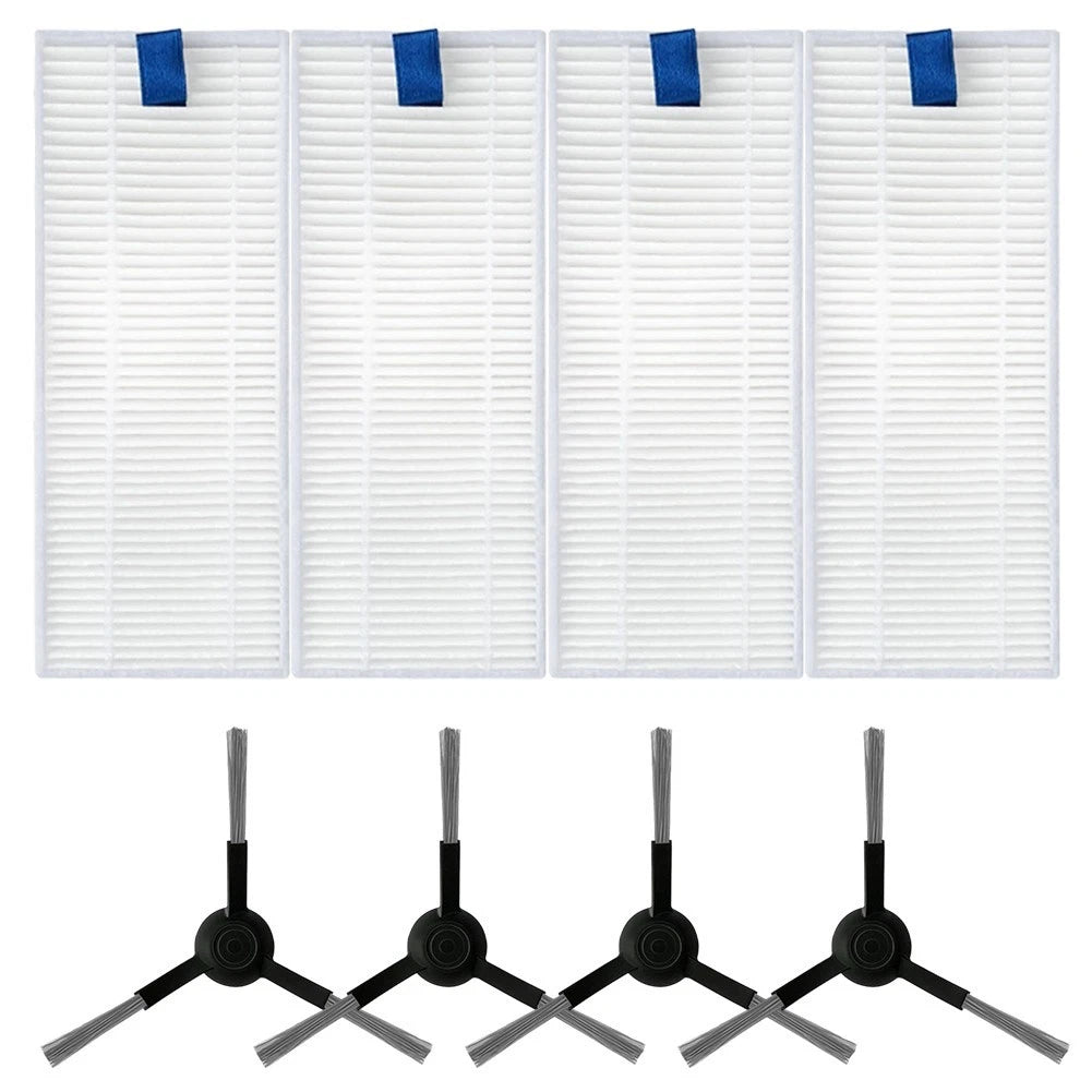 Replacement Filters and Side Brushes for Tefal RR90 RR9065 RR9067 AI Series