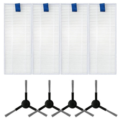 Replacement Filters and Side Brushes for Tefal RR90 RR9065 RR9067 AI Series