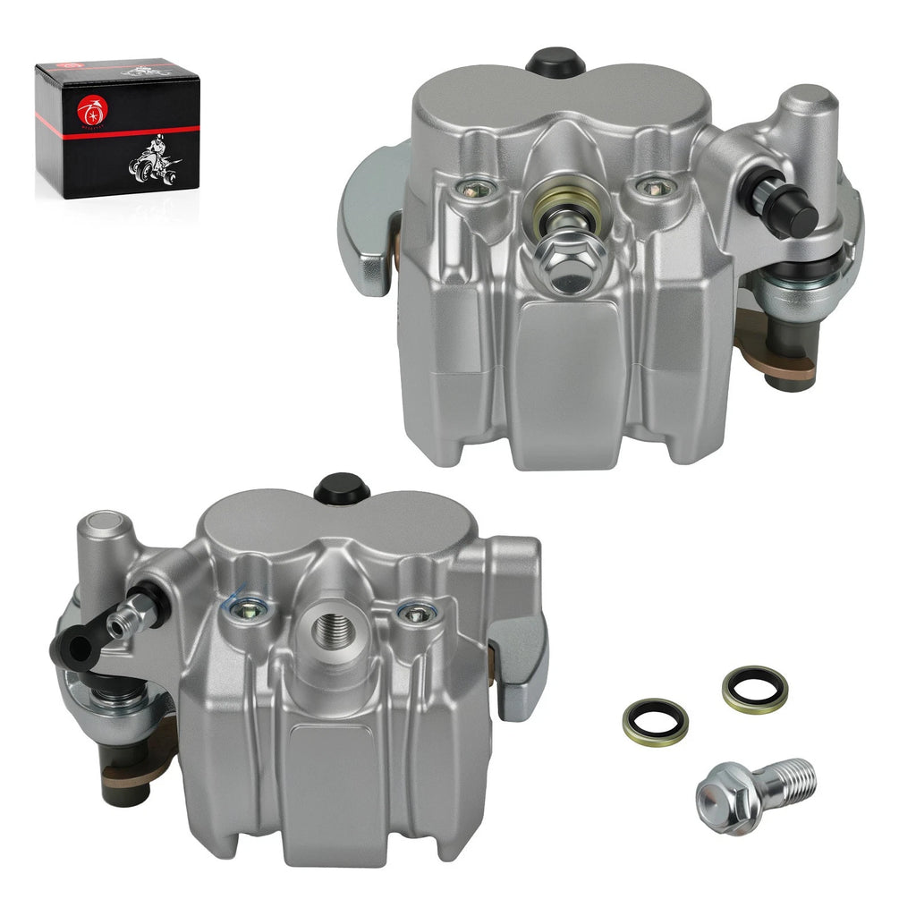 Front Brake Calipers & Pads for Can-Am Commander Max 800R 1000R (2017–2018)