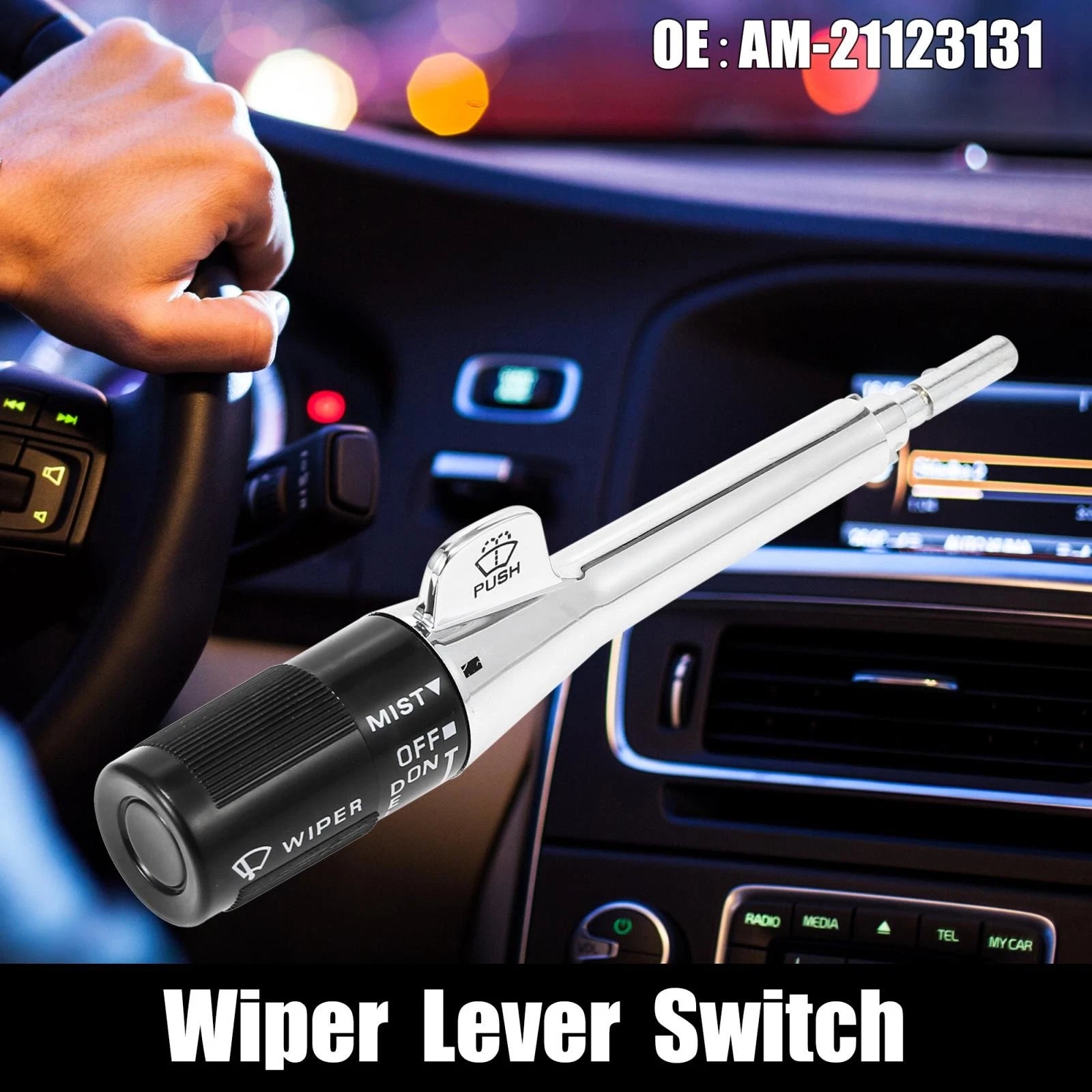 Turn Signal Delay Wiper Lever Switch for Chevrolet Camaro (2010–2015)