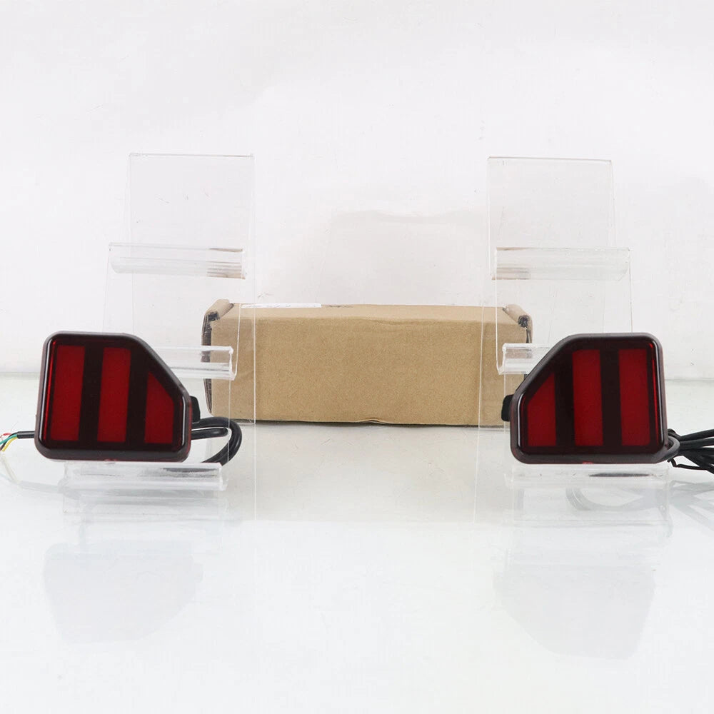 3in1 LED Rear Bumper Reflector Fog Light for Jeep Wrangler JL (2018–2024)
