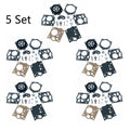 Set of 5 Carburetor Gasket Kits for McCulloch Homelite Echo K10-SDC