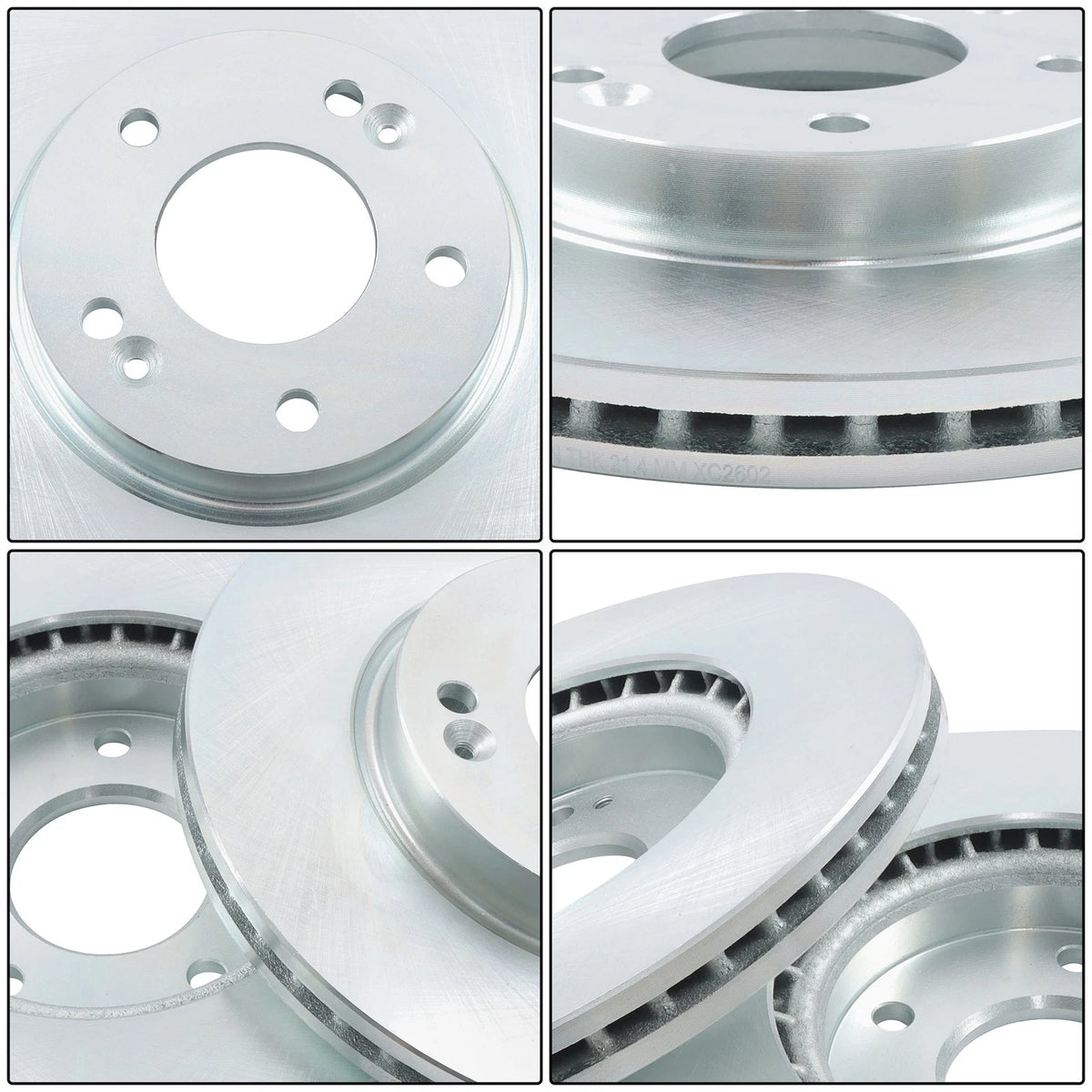 Front Brake Disc and Pad Kit for Hyundai Elantra (2011–2016) R-31584