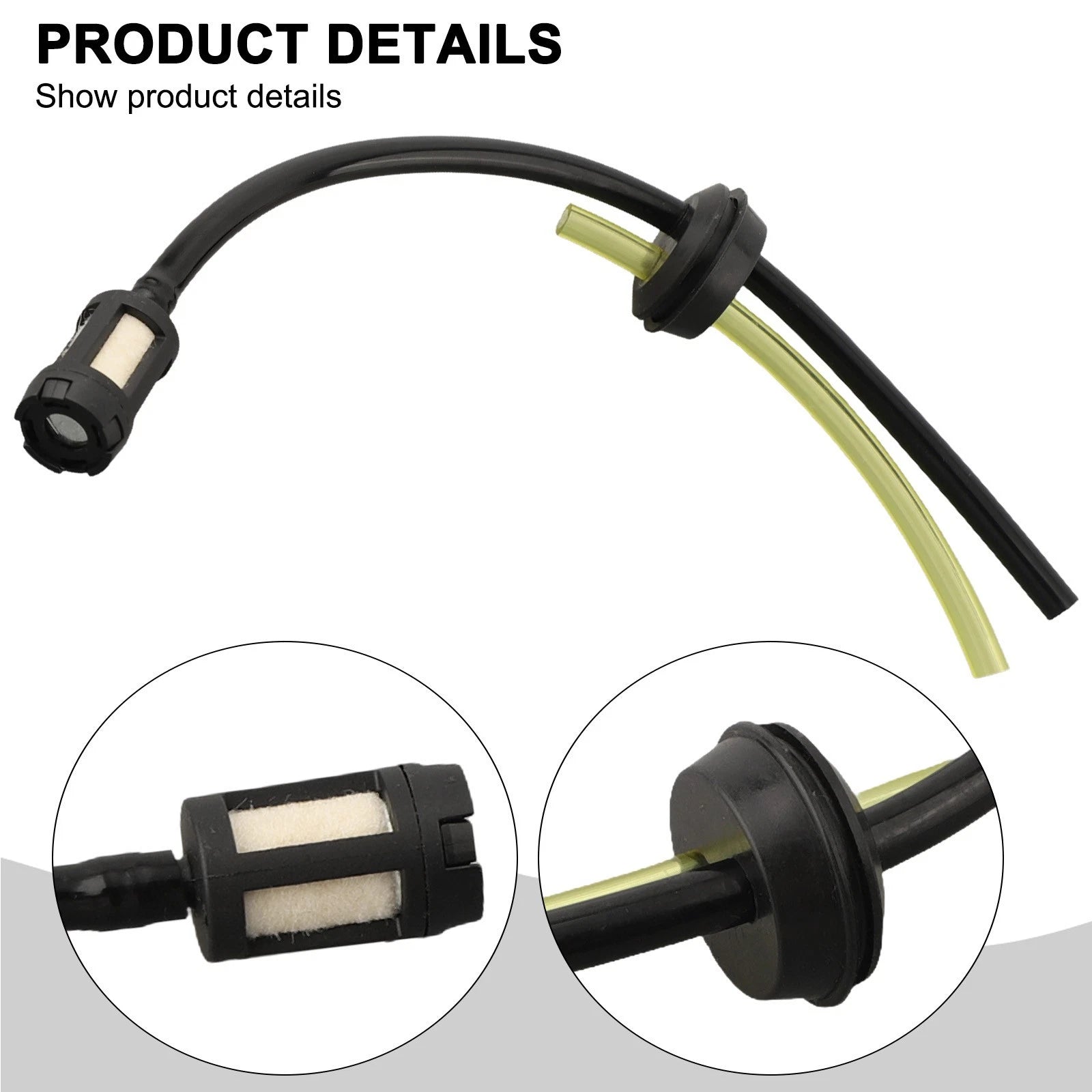 Fuel Hose Pipe with Tank Filter Assembly for