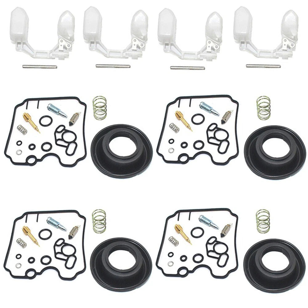 Set of 4 Carburetor Rebuild Kits for TDM850 (1991–1993), FZR1000 (1989–1995), XTZ750 (1989–1993)