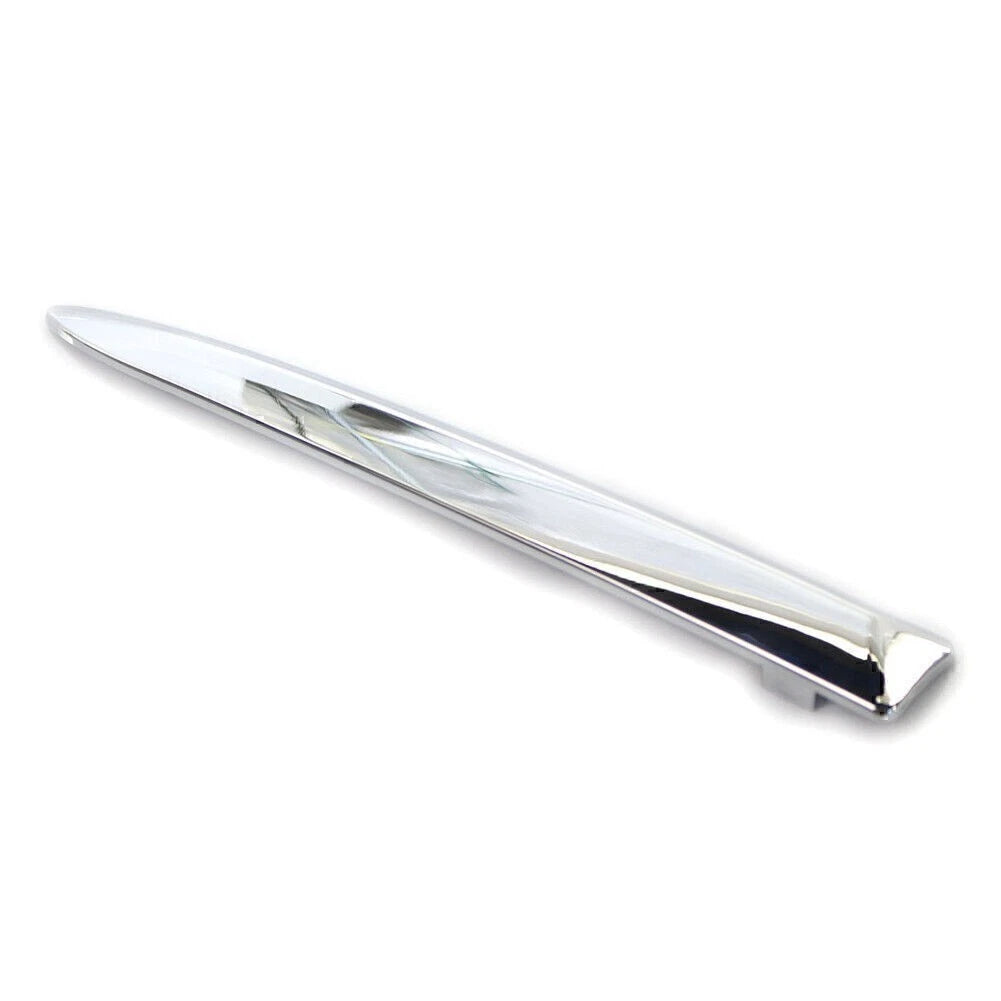 Front Bumper Upper Molding Trim for Fiat 500 (2007–2015) Chrome Left Side