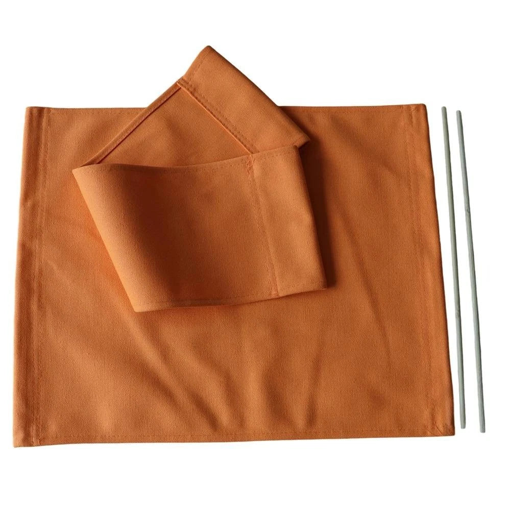Canvas Seat Covers Kit for Director Chairs (52x16, 48x38cm)