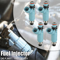 Fuel Injector Nozzle Set 4Pcs Replacement for Subaru Impreza WRX (2002–2005)