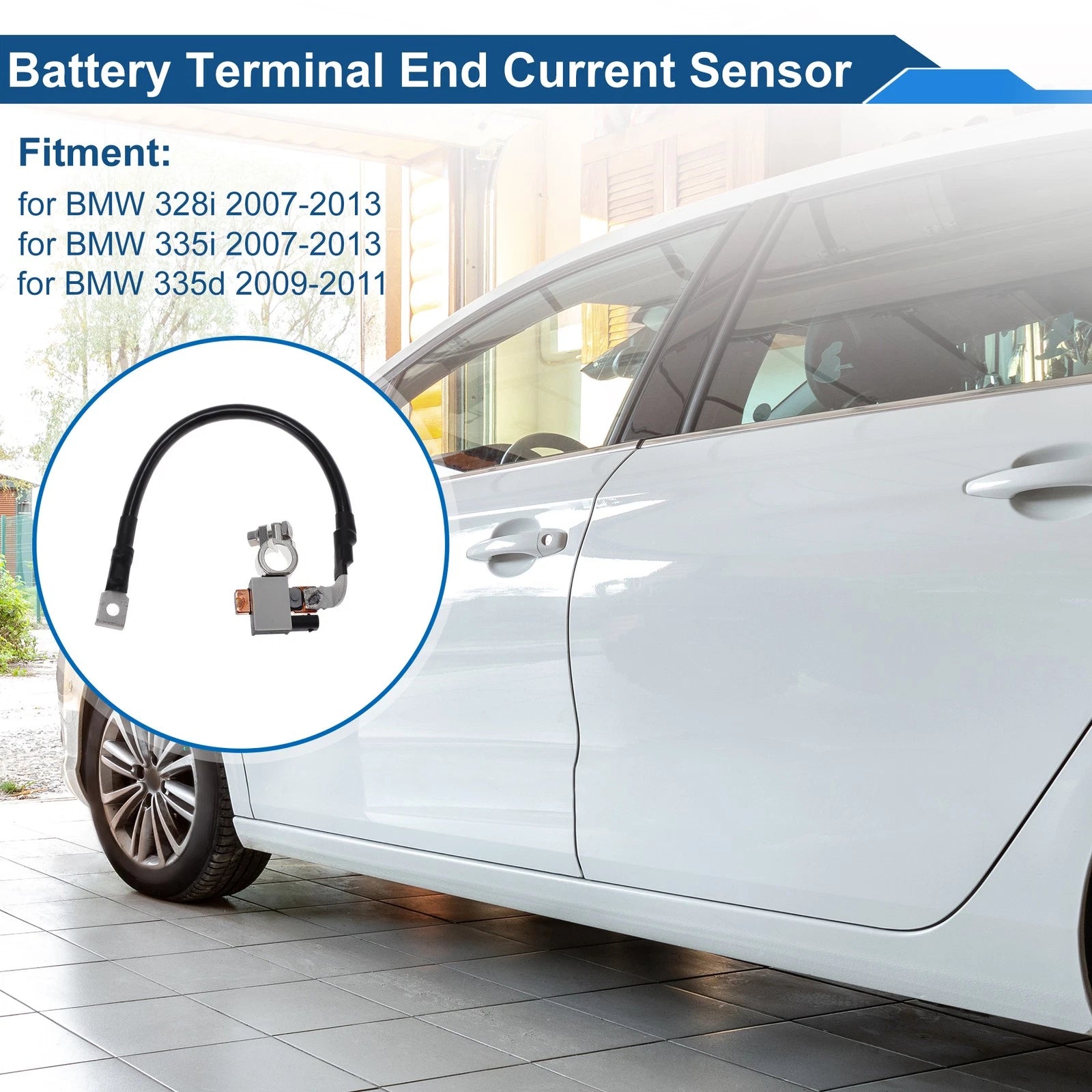 Battery Current Sensor for BMW 328i 2007–2013 OEM Replacement