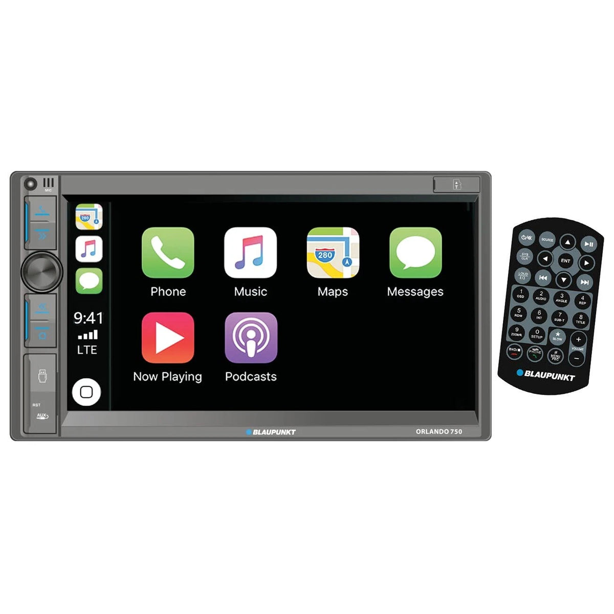 Blaupunkt ORLANDO750 Double DIN Mechless Receiver for Universal Fit (2010–2023)
