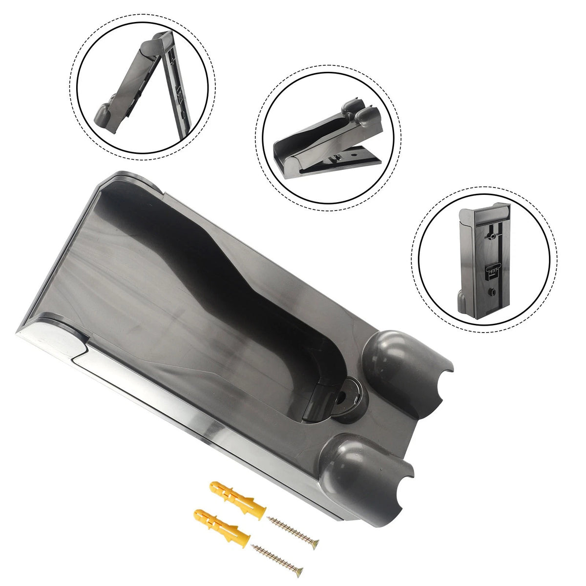 Charging Dock Station Wall Mount Holder for Household Supplies