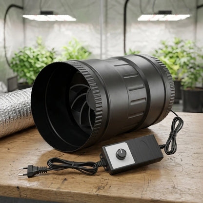 Inline Duct Fan Kit for Small SFor Paces (19.5x10cm)