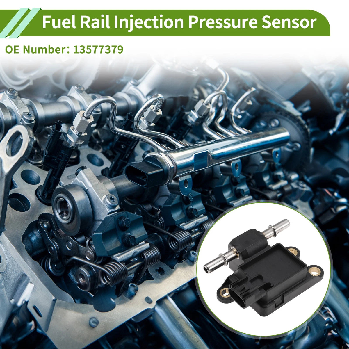 Fuel Injection Pressure Sensor No.13577379 for Buick Verano (2012–2013)