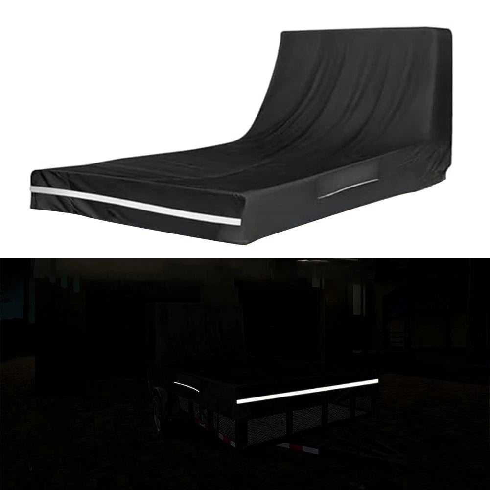 Rear Ramp Accessory Cover for Tipper Trailer (PVC-backed, Reinforced Stitching)