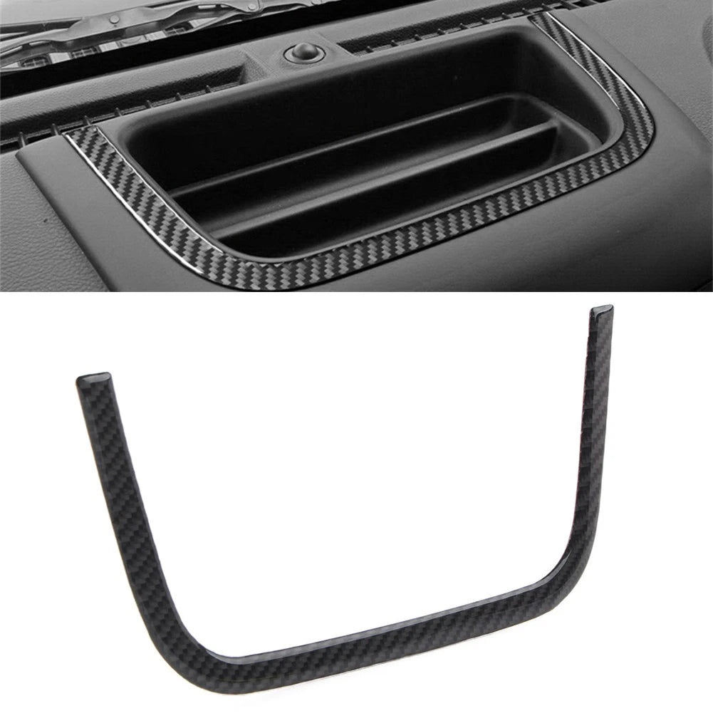 1 Pcs Black Car Dashboard Storage Box Cover Trim For Jeep Wrangler JK 2011-2017