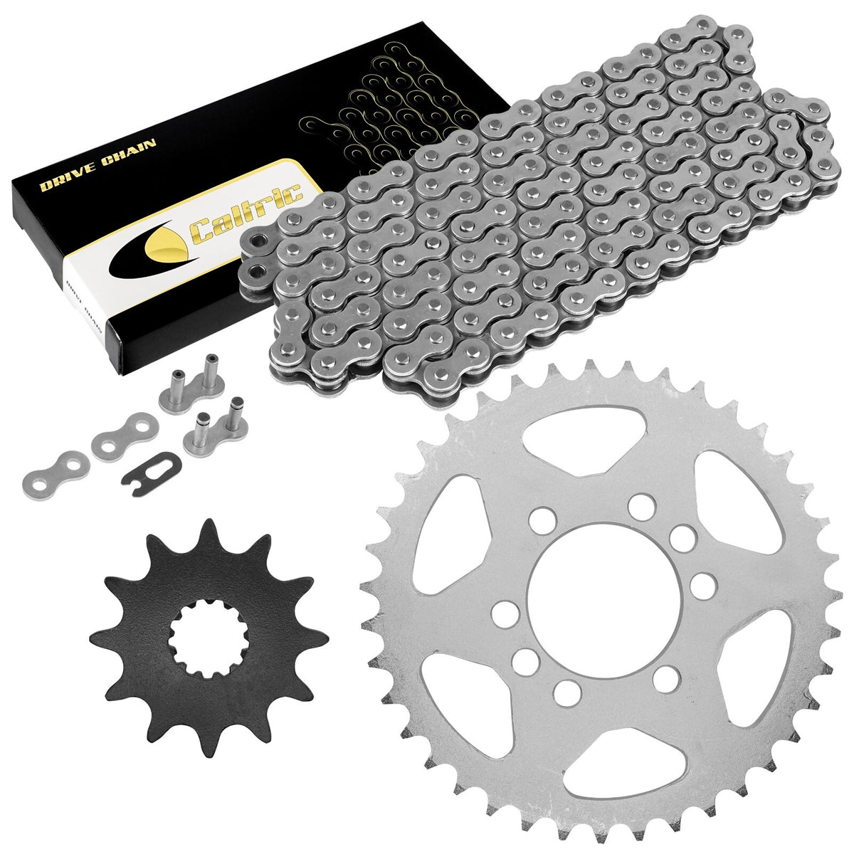 Drive Chain and Sprockets Kit for Suzuki LT250S Quadsport 250 (1989–1990)