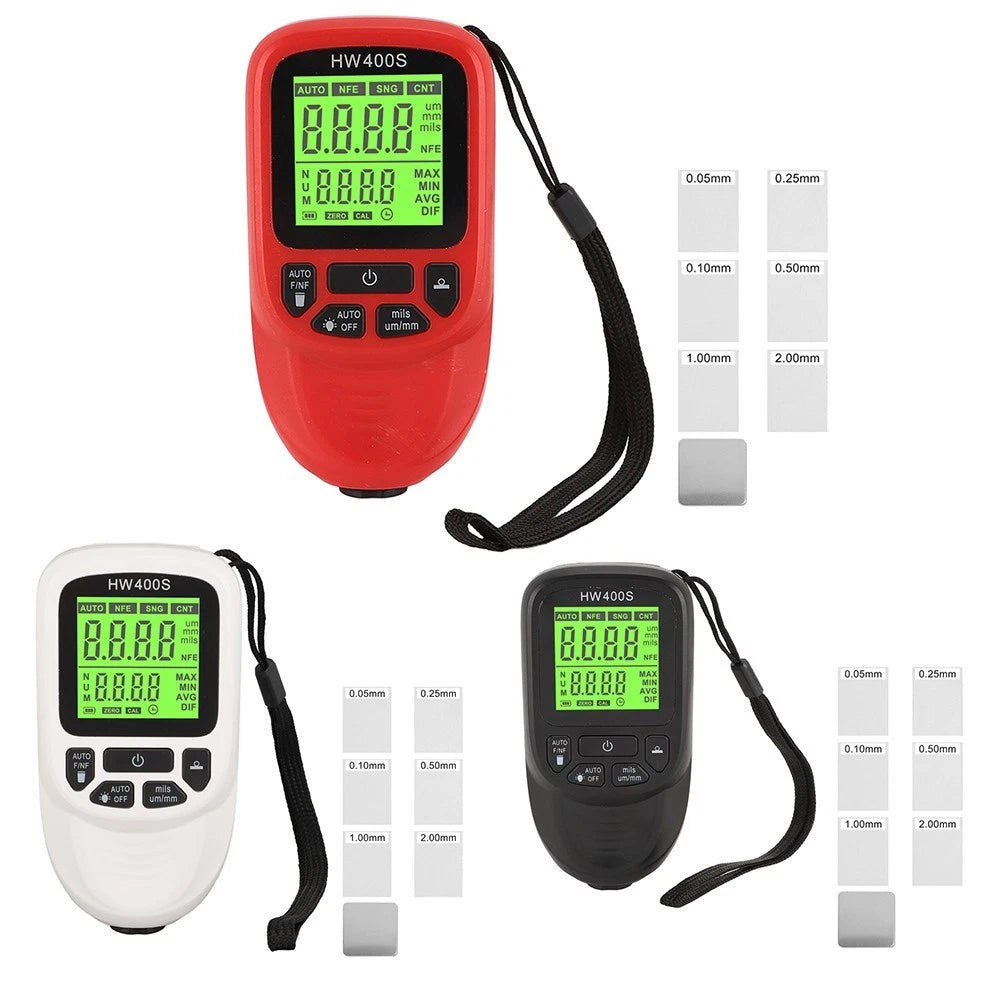 Paint Thickness Meter for Automotive Coatings (Multifunctional Measurement)