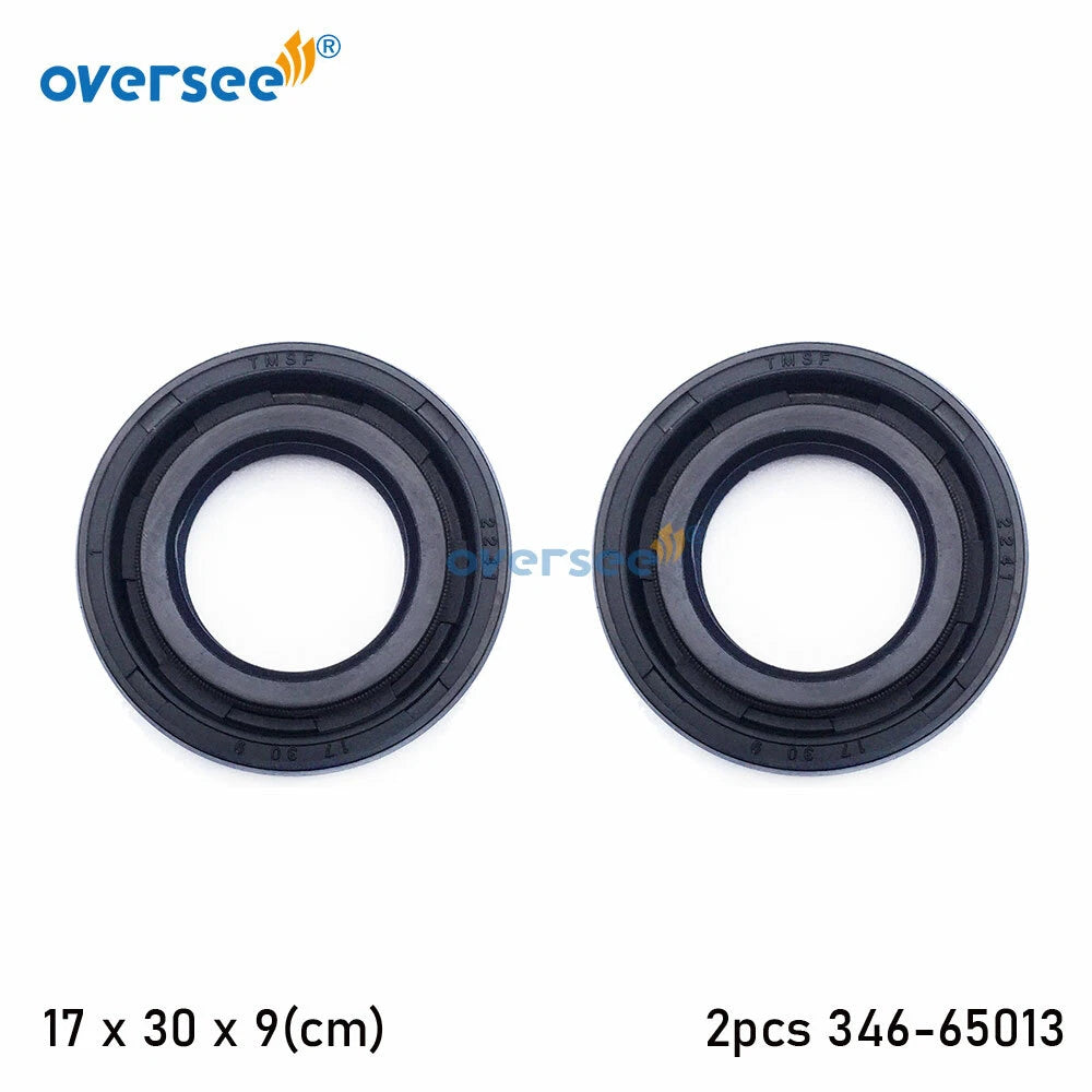 2X Oil Seal Pump Case 346-65013-0 for Tohatsu Nissan Outboard (9.9-30HP)
