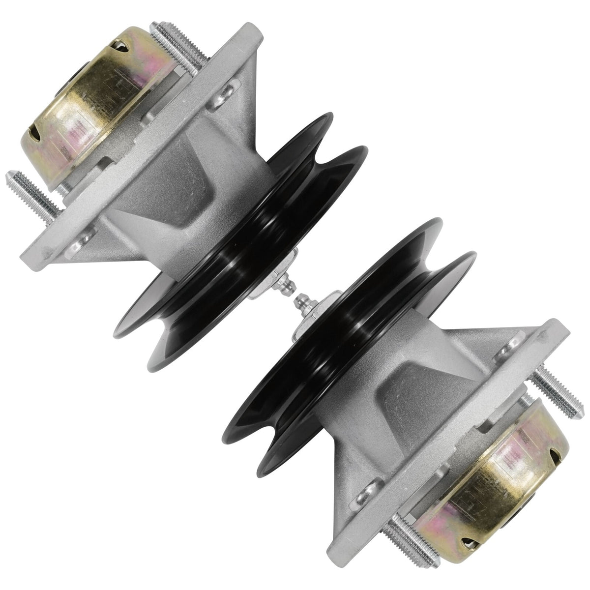 Spindle Assembly with Pulley Bolt for John Deere AM126418 (2005–2015)