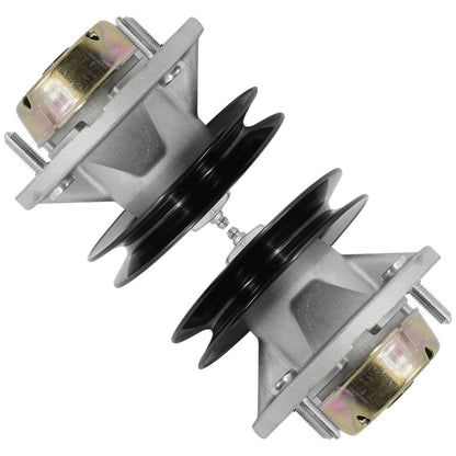 Spindle Assembly with Pulley Bolt for John Deere AM126418 (2005–2015)