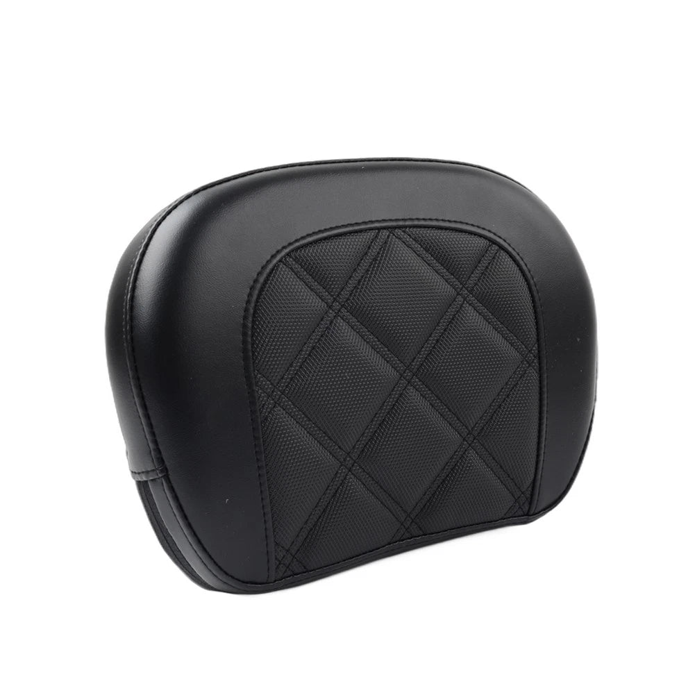 Sissy Bar Backrest Pad for Harley Electra Glide (2014–2023) - Black Stitching