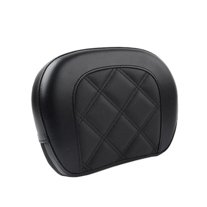 Sissy Bar Backrest Pad for Harley Electra Glide (2014–2023) - Black Stitching