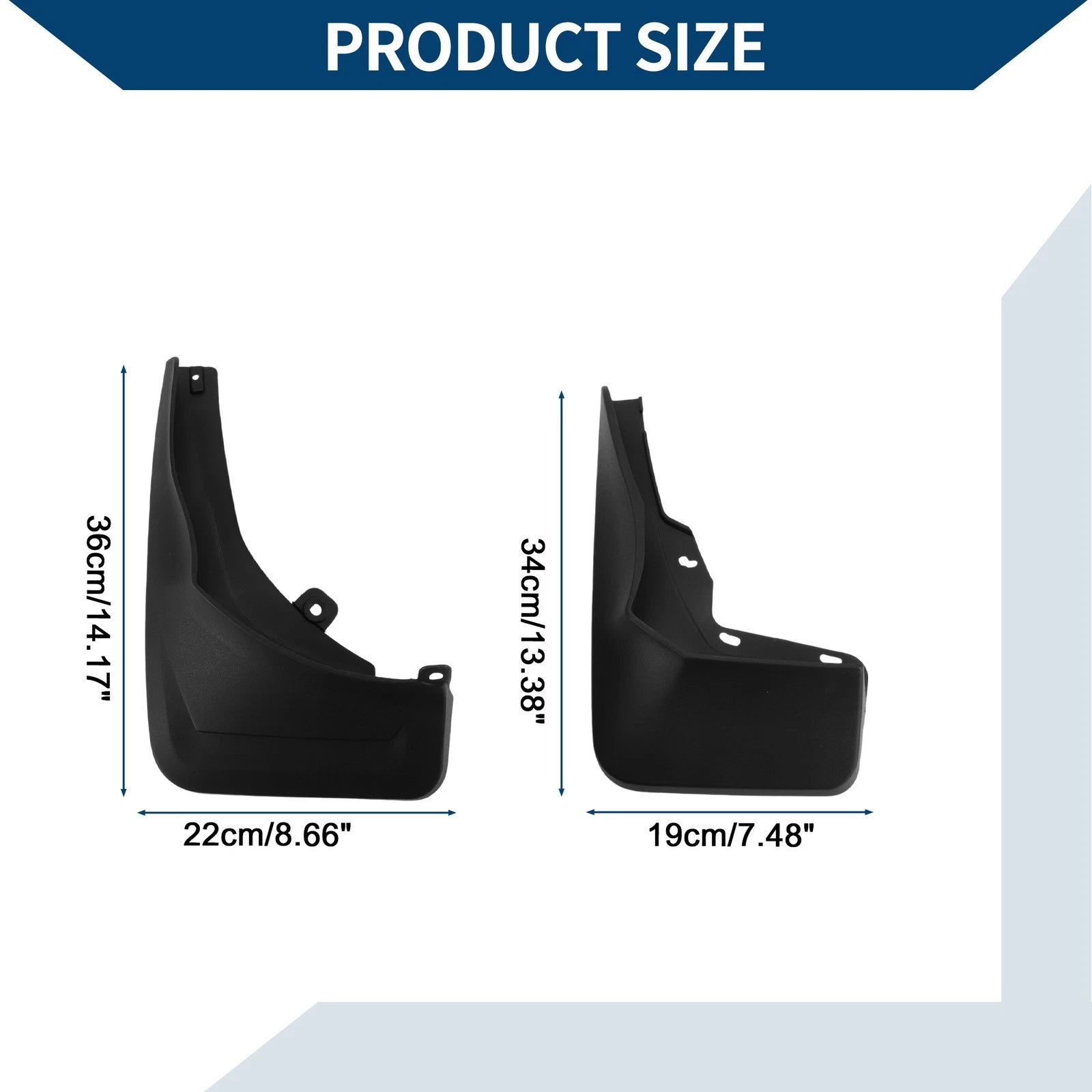 Mud Flaps Splash Guards for Mercedes-Benz GLE Coupe (2020–2023)